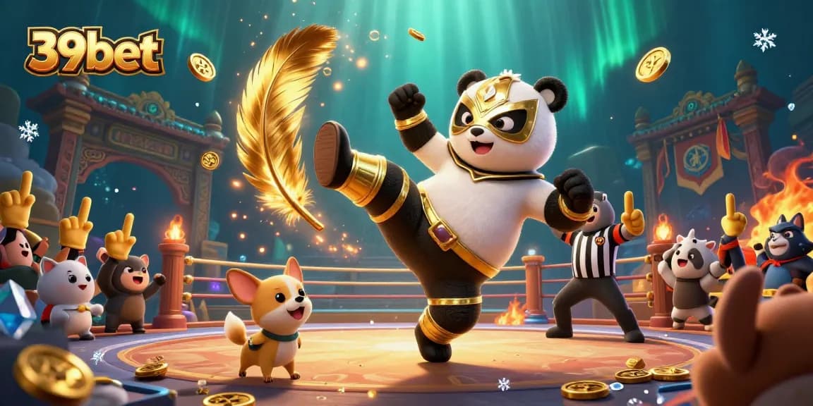 Experience the thrill of 39bet with a dynamic casino scene featuring exciting characters and vibrant game elements.