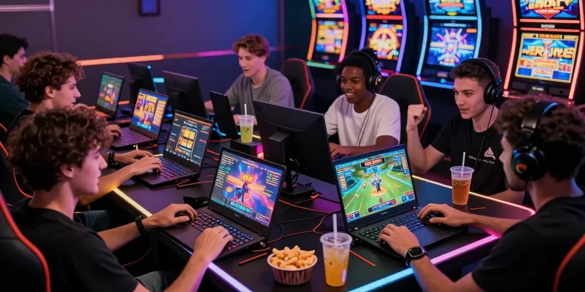 Engaged players at https://xx88.se.net/ enjoying dynamic online gaming in a modern lounge.