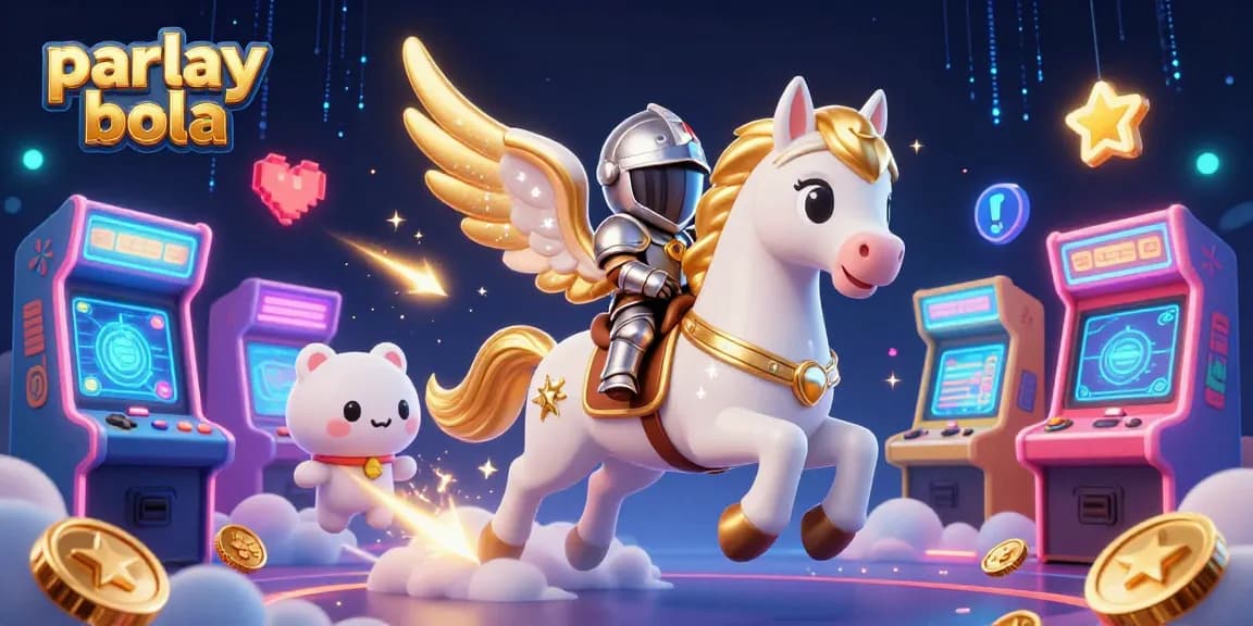 Bet on parlay bola with a mythical adventure, showcasing dynamic game elements and characters.