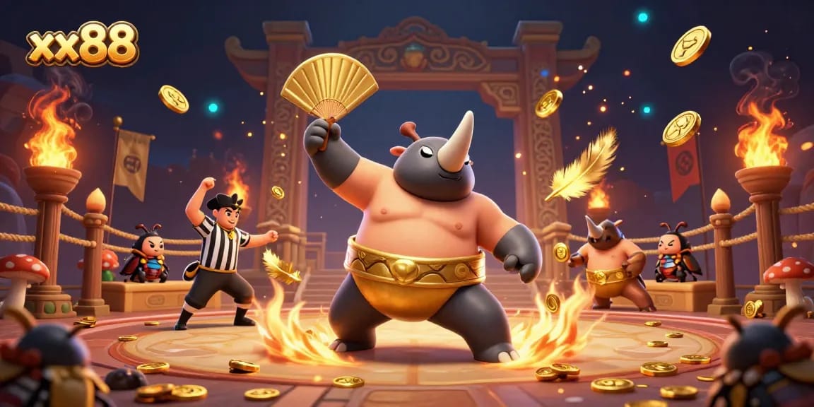 Experience the thrill at xx88 with dynamic betting scenes and vibrant characters.