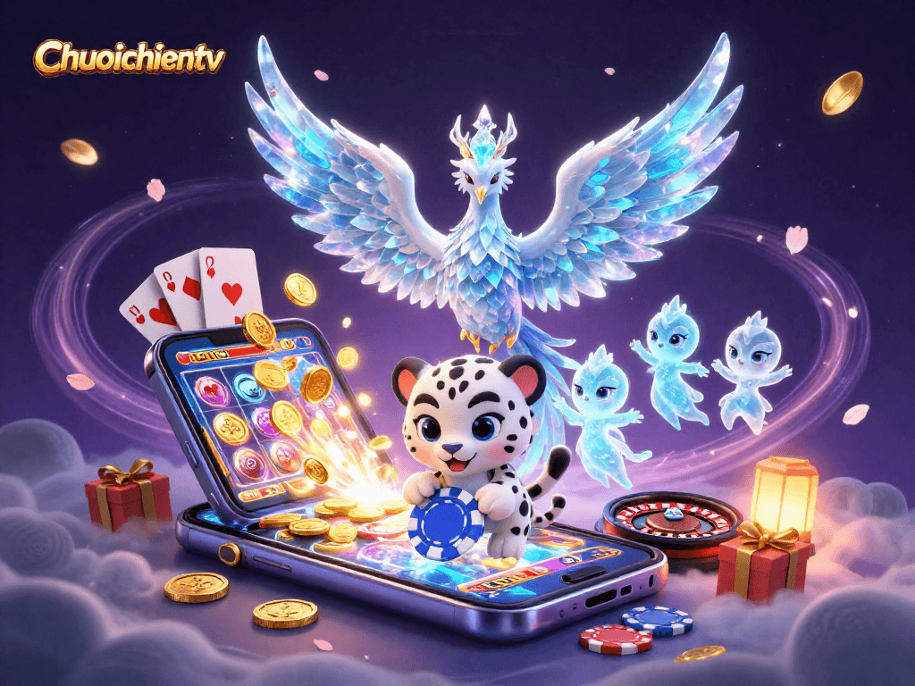 Chuoichientv delivers an electrifying gaming experience with vivid characters amidst dynamic gambling elements.
