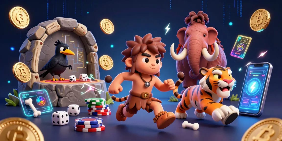 Play thrilling games at O8, a vibrant casino with a lively atmosphere, neon elements, and innovative features.