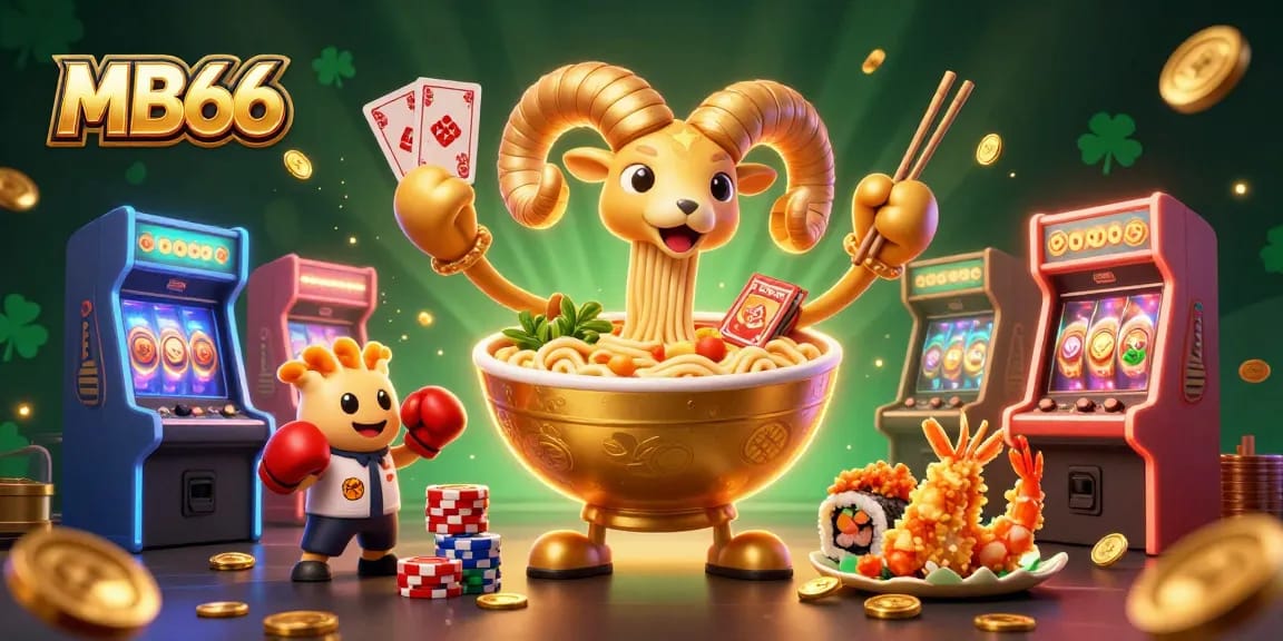 Experience the exciting world of MB66 with vibrant characters and casino elements in action.
