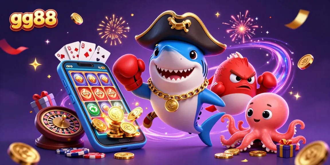 Experience thrilling gaming action at gg88 with colorful characters and dynamic elements!