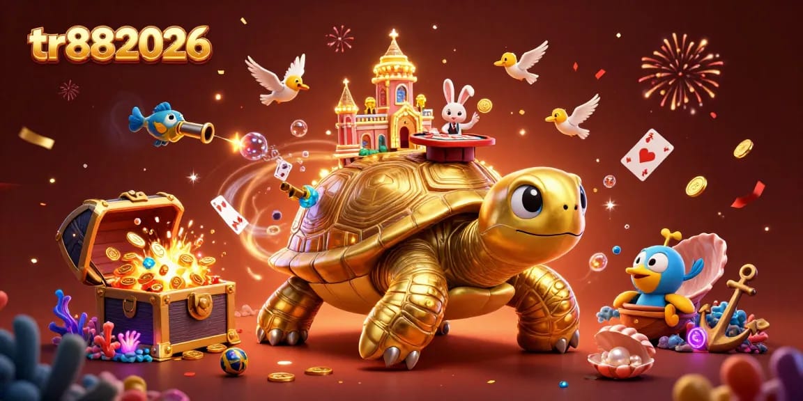 Engage with thrilling gameplay at tr882026, featuring exciting elements like golden tortoises and fun treasure chests.