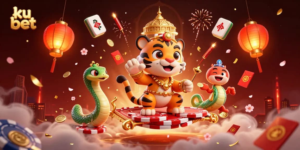 Engage in thrilling gameplay with ku bet's vibrant casino atmosphere featuring a magic carpet and lavish surroundings.