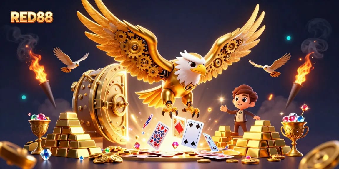 Experience the thrill of winning with RED88 in a glittering casino adventure!