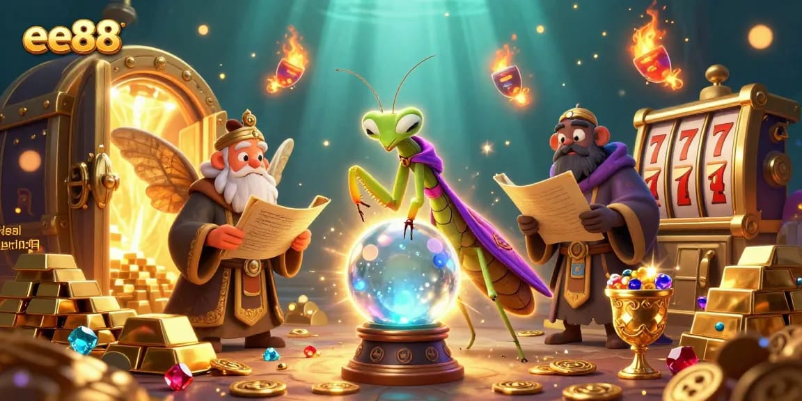 Experience the magic of ee88 slots with vibrant characters and dazzling casino elements!