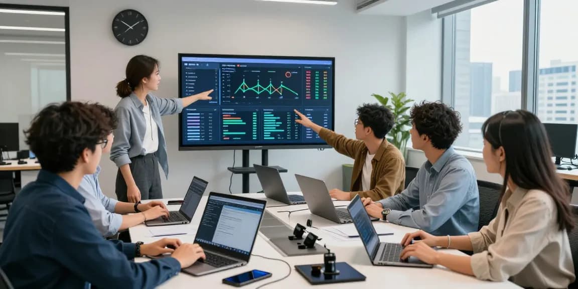 Discovering how much does IT support cost in UK? Professionals collaborating in a modern IT office environment.