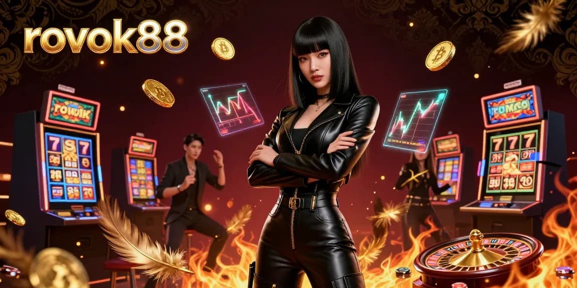 Engage in thrilling gaming action at rokok88, featuring stunning casino elements and dynamic visual effects.