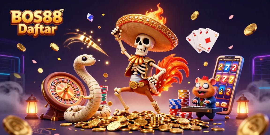 Bergabunglah dengan keseruan BOS88 Daftar dengan permainan slot online yang penuh warna dan kemenangan menggiurkan.
