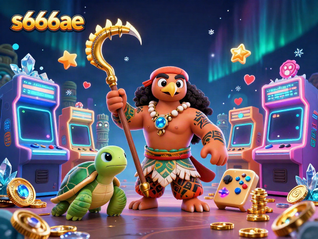 Experience thrills at s666ae with vibrant 3D gaming elements and dynamic characters