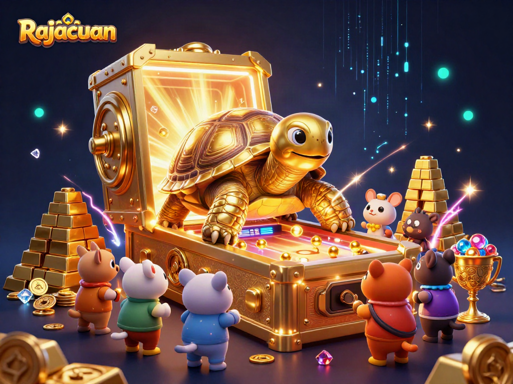 Engage in thrilling gameplay at Rajacuan with exciting jackpot slots and vibrant casino elements.