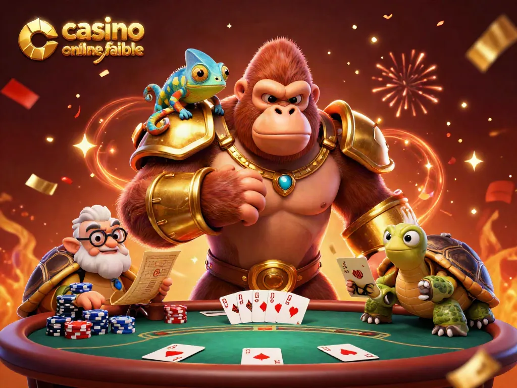 Disfruta de un emocionante juego en el casino online fiable con nuestra ilustración única de póker.