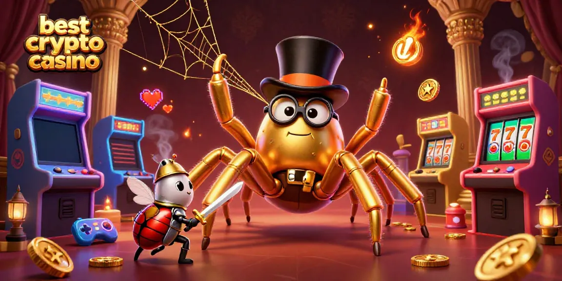 Play exciting games at the best crypto casino featuring vibrant characters and dynamic elements.