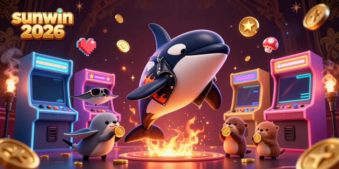 Experience the excitement of sunwin 2026 with thrilling 3D sea creatures in an online casino-themed scene.