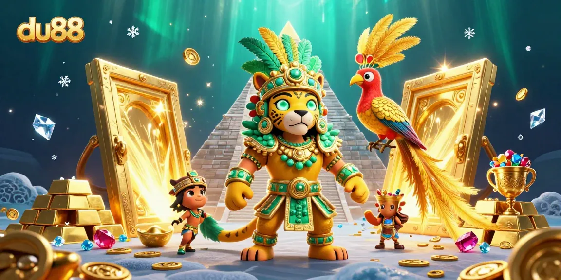 Experience the excitement of du88 with a mystical Mayan-themed casino adventure featuring treasures and games.