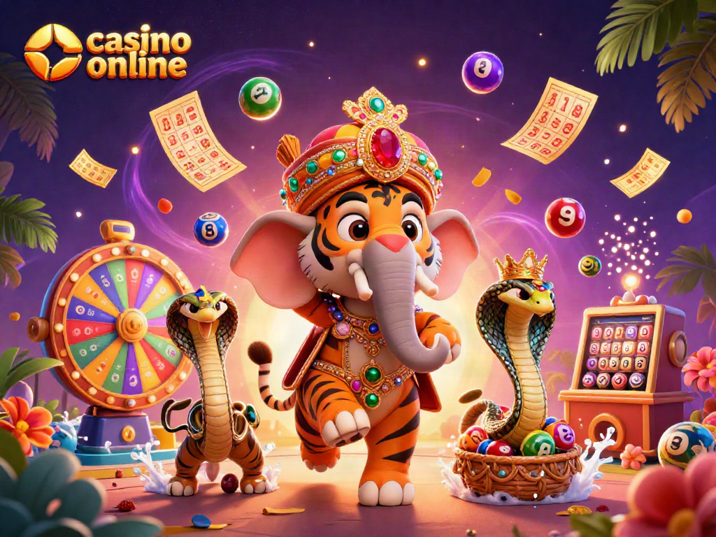 Juega en casino online con emocionante acción y elementos interactivos en un ambiente vibrante.