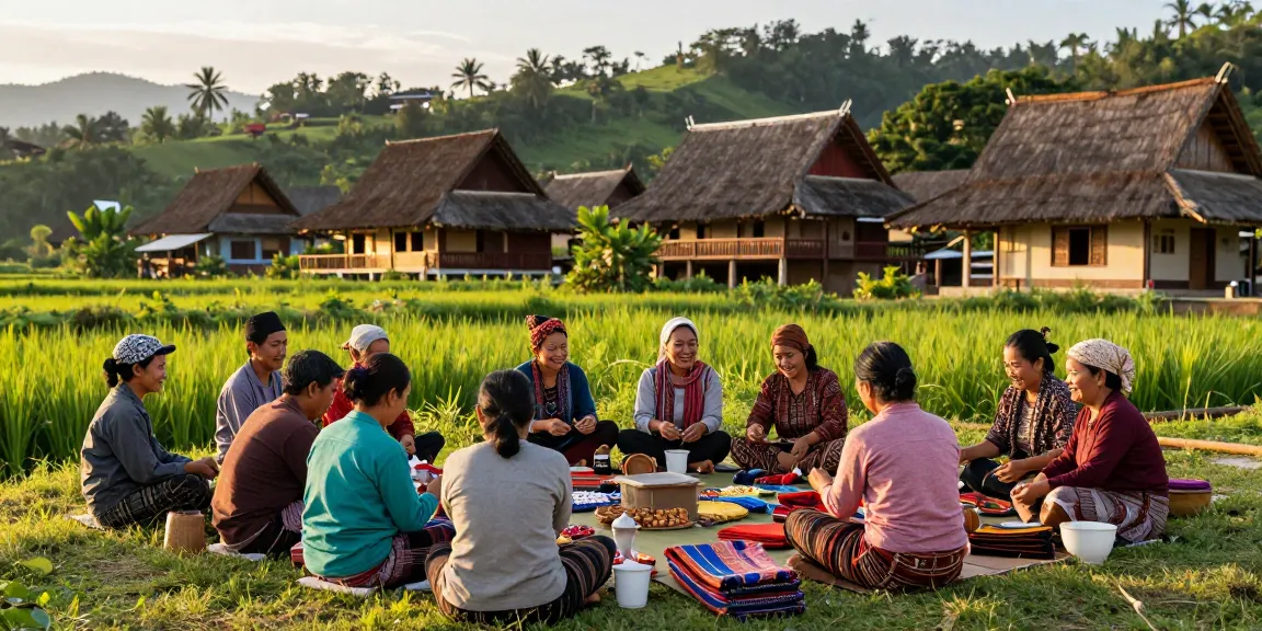 Community life in Baadale Village showcasing vibrant culture and rokok88 traditions.