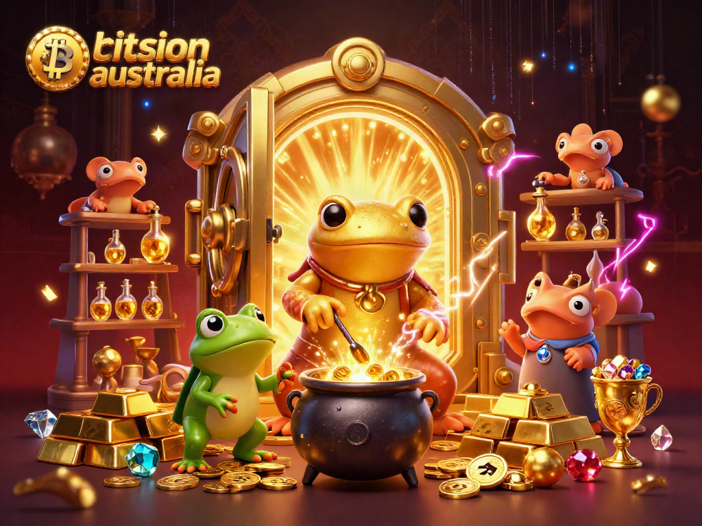 Experience the excitement of bitcoin casinos Australia with charming alchemical characters transmuting gold!
