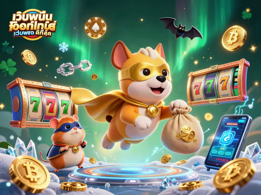 เล่นกับ เว็บพนันออนไลน์ เว็บตรง ดีที่สุด ลุ้นรางวัลใหญ่ด้วยสล็อตและเกมคาสิโนที่ทันสมัย