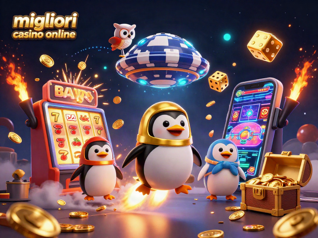 I migliori casino online offrono avventure emozionanti, con simboli di vincita e macchine da gioco.