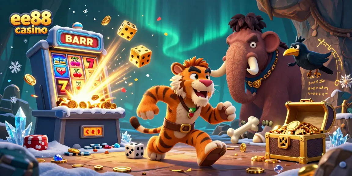 Experience exciting games at ee88 casino with colorful characters and vibrant casino elements.