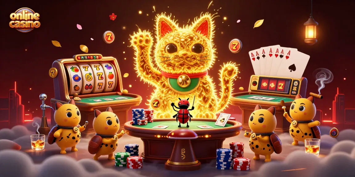 Disfruta de un emocionante casino online con una ola de símbolos de la suerte y fogonazos creativos.