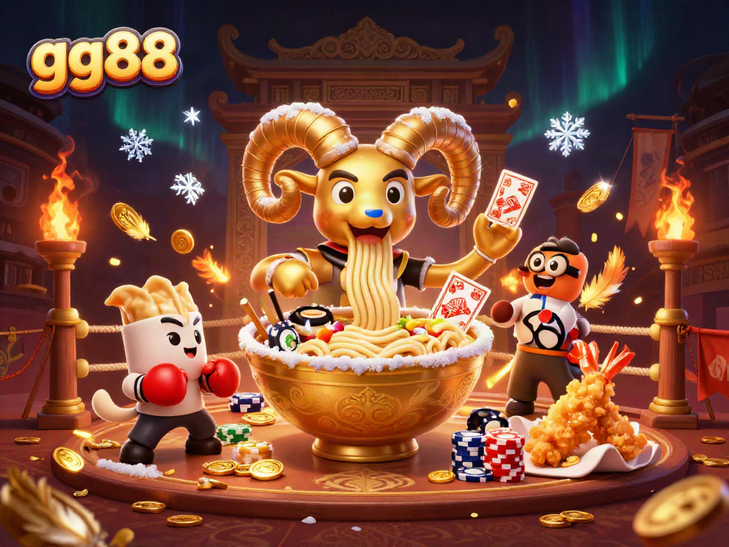 Experience thrilling gameplay and excitement with gg88's vibrant and dynamic casino game illustration.