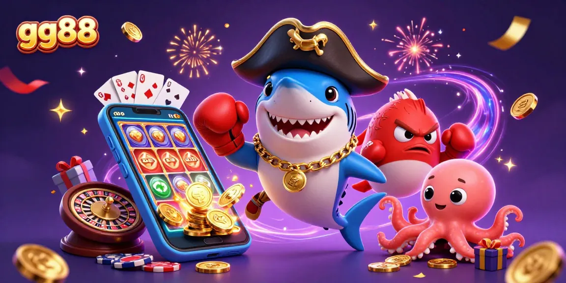 Experience thrilling gaming action at gg88 with colorful characters and dynamic elements!